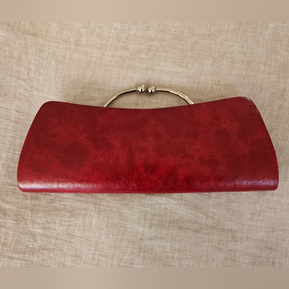 ALDO Red Clutch with Chain